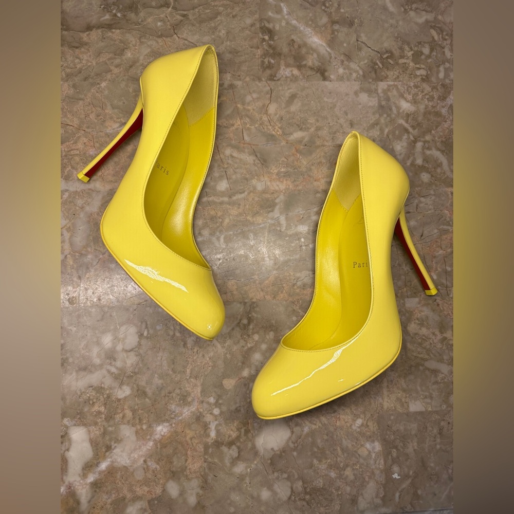 Christian Louboutin | Dolly patent leather pumps